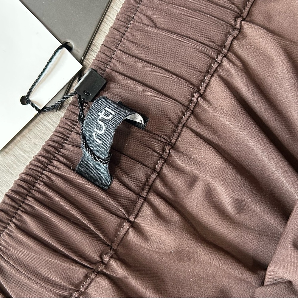 NWT Ruti The Go-To Skirt midi chocolate brown coffee size XL women’s - Picture 10 of 14